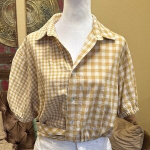 Two Sided Checkered Shirt